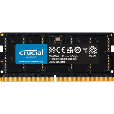 Ram SO-DIMM Crucial SORAM D5 DDR5 5600 MHz 48 GB (1x48) CL46