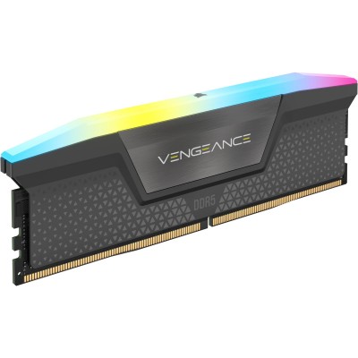 Ram CORSAIR VENGEANCE DDR5 6200Mhz 64GB (2X32) RGB XMP 3.0 CL40 NERO