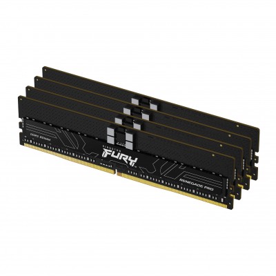 Ram KINGSTON RENEGADE PRO DDR5 6000Mhz 128GB (4x32) XMP 3.0 EXPO CL32 NERO