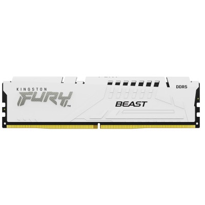 Ram KINGSTON FURY BEAST DDR5 5600MHz 32GB (1x32) XMP 3.0 CL40 BIANCO