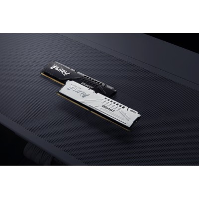 Ram KINGSTON FURY BEAST DDR5 5600MHz 32GB (1x32) XMP 3.0 CL40 BIANCO