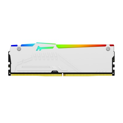 Ram KINGSTON FURY BEAST DDR5 5600MHz 32GB (1x32) RGB XMP 3.0 CL40 BIANCO Ram KINGSTON FURY BEAST DDR5 5600MHz 32GB (1x32) RGB XMP 3.0 CL40 BIANCO
