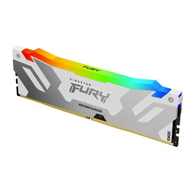 Ram KINGSTON FURY RENEGADE DDR5 7200MHz 32GB (2x16) RGB XMP 3.0 CL38 BIANCO