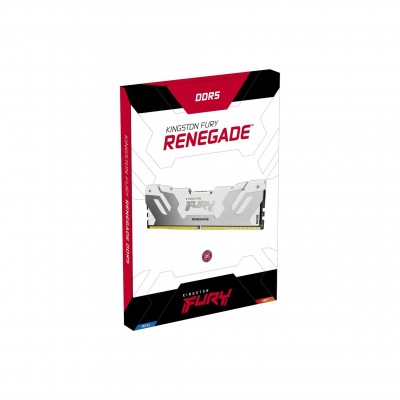 Ram KINGSTON FURY RENEGADE DDR5 7200MHz 32GB (2x16) RGB XMP 3.0 CL38 BIANCO