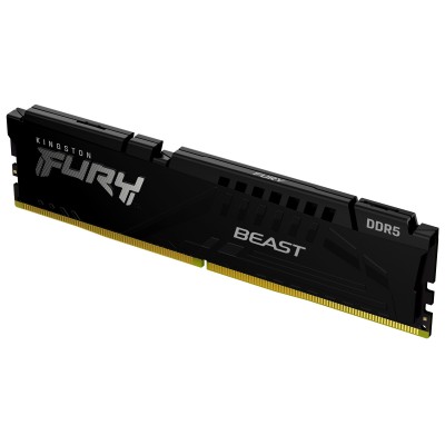 Ram KINGSTON FURY BEAST DDR5 6000MHz 8GB (1x8) EXPO 3.0 CL36 NERO