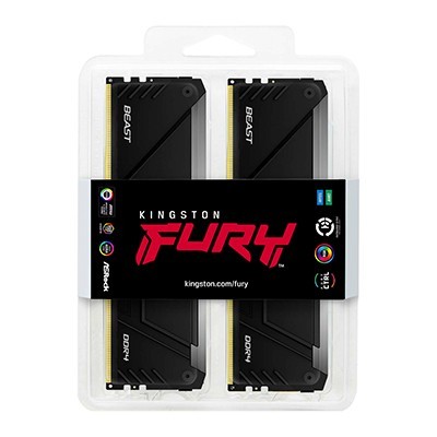 RAM KINGSTON FURY BEAST DDR4 128 GB (4X32) 3600 MHz INTEL XMP 2.0 CL 16