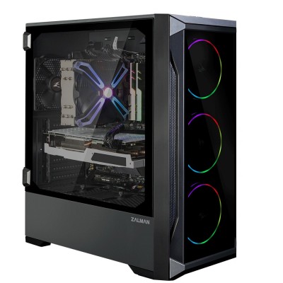 Case Zalman Z8 TG ATX ARGB fan x3 Midi-Tower Nero