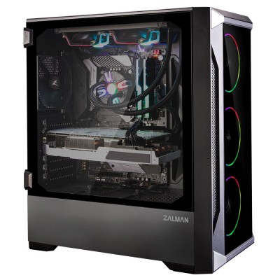 Case Zalman Z8 TG ATX ARGB fan x3 Midi-Tower Nero