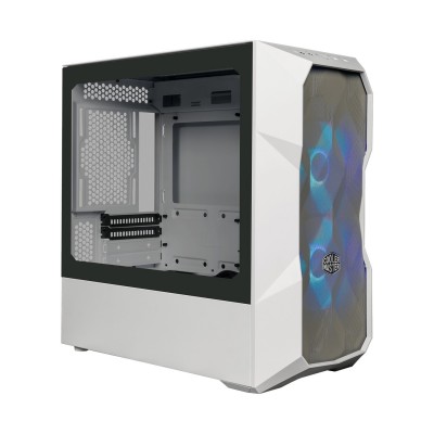 Case Cooler Master TD300 Mesh Micro-ATX ARGB Vetro Temperato Bianco