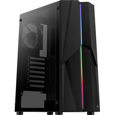 Case Aerocool Mecha v1 Nero Vetro Temperato Midi Tower