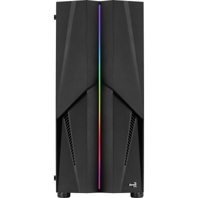 Case Aerocool Mecha v1 Nero Vetro Temperato Midi Tower