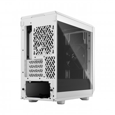 Case Fractal Design Meshify 2 Mini White TG Clear Tint Bianco Midi Tower Vetro Temperato Micro ATX