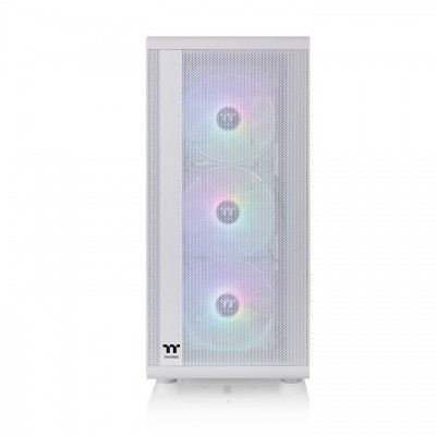 Case ThermalTake S200 TG Snow Midi-Tower Vetro Temperato ARGB Bianco