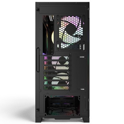 Case Montech AIR 1000 Premium Midi-Tower Vetro Temperato Nero