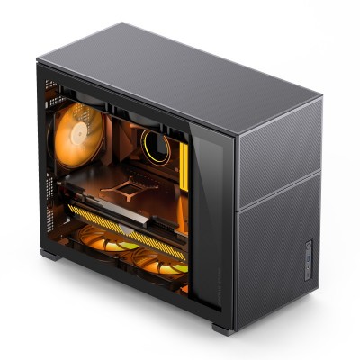 Case Jonsbo D31 MESH Micro-ATX Vetro Temperato Nero