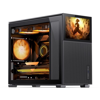 Case Jonsbo D31 MESH Screen Micro-ATX Vetro Temperato Nero