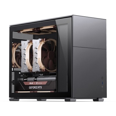 Case Jonsbo D31 Micro-ATX Vetro Temperato Nero