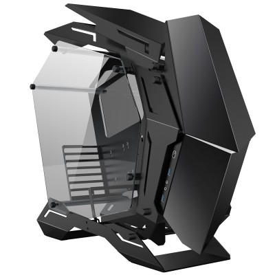 Case Jonsbo MOD3 Big-Tower Showcase Vetro Temperato Nero