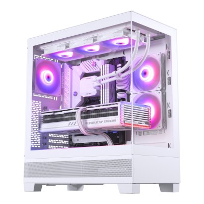 Case Phanteks XT View D-RGB Midi Tower Vetro Temperato Bianco