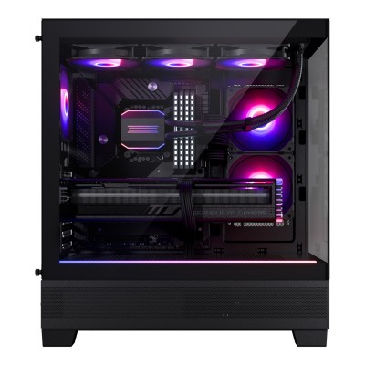 Case Phanteks XT View D-RGB Midi Tower Vetro Temperato Nero