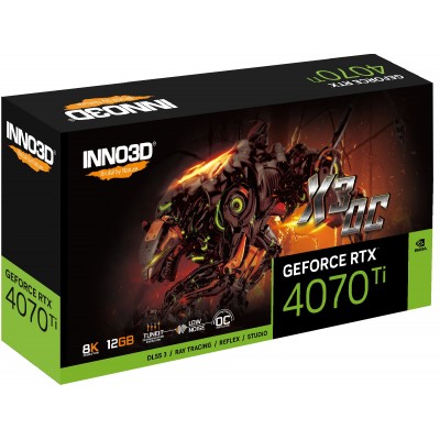 Scheda video Inno3D GeForce RTX 4070 Ti 12GB X3 OC