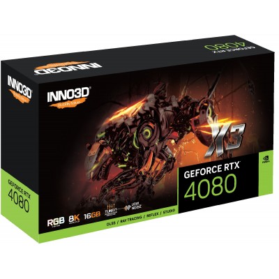 Scheda video Inno3D GeForce RTX 4080 16GB X3