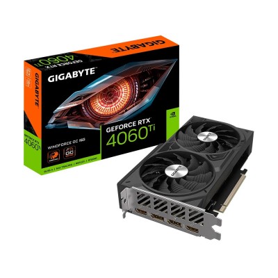 Scheda video Gigabyte GeForce RTX 4060Ti 16GB Windforce OC - SPEDIZIONE IMMEDIATA