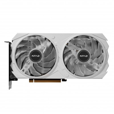 Scheda Video KFA2 GeForce RTX 4060 EX Bianca 1-Click OC da 8 GB