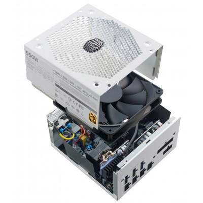 Alimentatore Cooler Master V550 80+ Gold-V2 80+White Edition 550W  ATX Bianco