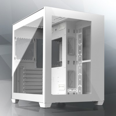 Case Raijintek PAEAN C7 Mini-Tower Bianco