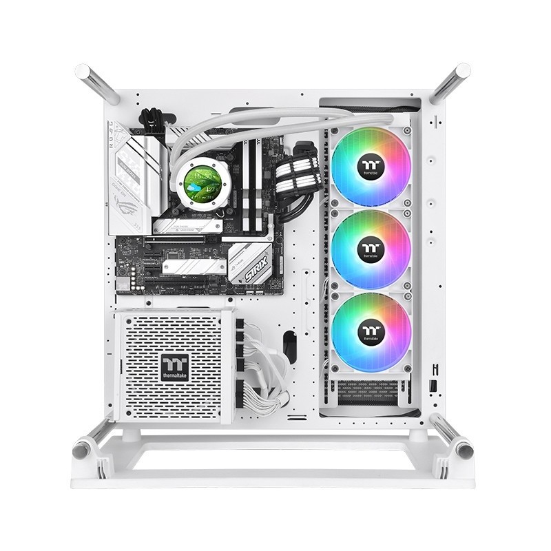 Dissipatore CPU a Liquido ThermalTake TH360 V2 Ultra ARGB Sync All-In-One Snow Edition 240 mm Bianco