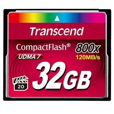 SCHEDA SD TRASCEND CompactFlash 800 32 GB