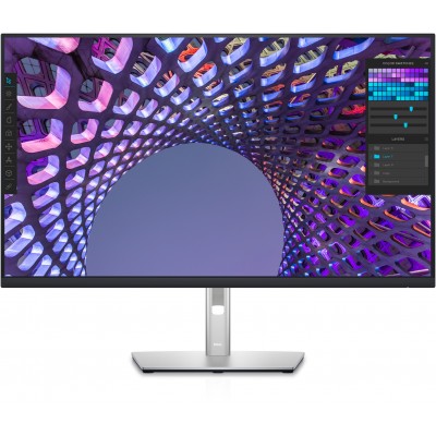 Monitor Dell P3223QE 32'' UltraHD 4K IPS USB-C HDMI LED Nero Argento