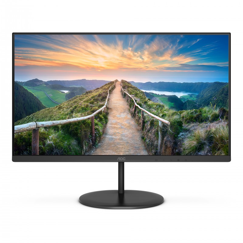 Monitor AOC Q27V4EA 27'' QHD IPS 75 Hz Adaptive-Sync LED Nero