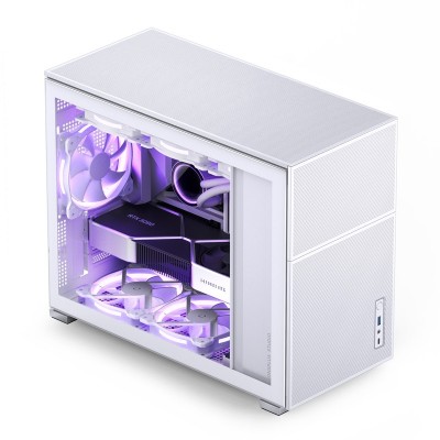 Case Jonsbo D31 MESH Micro-ATX Vetro Temperato Bianco