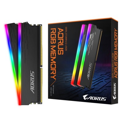 Ram GIGABYTE AORUS RGB 16GB (2x8) DDR4 3733MHz CL19