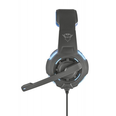 Headset Trust Gaming GXT 350 Radius 7.1 Surround Nero Blu