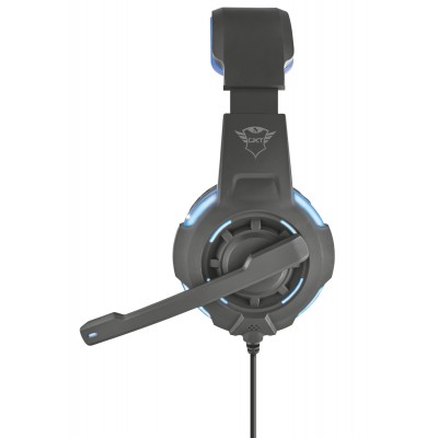 Headset Trust Gaming GXT 350 Radius 7.1 Surround Nero Blu