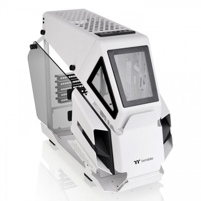 Case Thermaltake AH T200 Snow Bianco Vetro Temperato Mini Tower Micro ATX