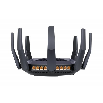 Router wireless ASUS RT-AX89X AX6000 AiMesh Ethernet Dual-band (2.4 GHz 5 GHz) 3G 4G Nero