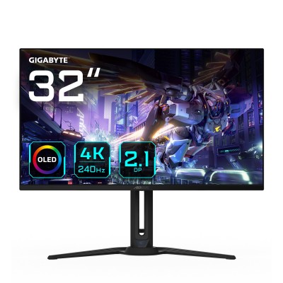 Monitor AORUS FO32U2P 32'' 3840 x 2160 Pixel 4K Ultra HD OLED Nero