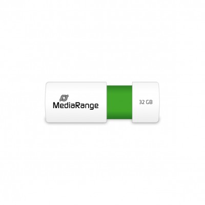 Pendrive MediaRange Color Edition 32 GB USB A 2.0 bianco verde