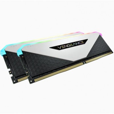 RAM Corsair Vengeance RGB RT DDR4 3200MHz 64GB (2x32) CL16 Bianco