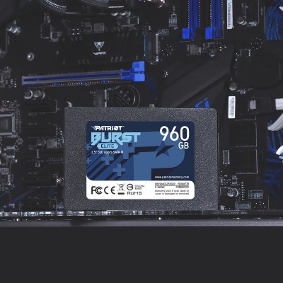 SSD SATA III PATRIOT BURST Elite 960GB SSD