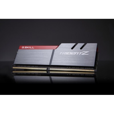 RAM G.Skill Trident Z DDR4 3200MHz 16GB (2x8) CL16 Kit Silver rosso