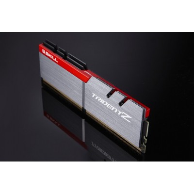 RAM G.Skill Trident Z DDR4 3200MHz 16GB (2x8) CL16 Kit Silver rosso