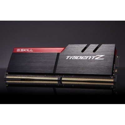 RAM G.Skill Trident Z DDR4 3200MHz 16GB (2x8) CL16 Kit Silver rosso