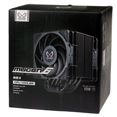 Dissipatore Ad Aria Scythe Mugen 6 Dual Fan Black Edition 120mm