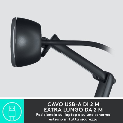 Webcam Logitech C505 Nero