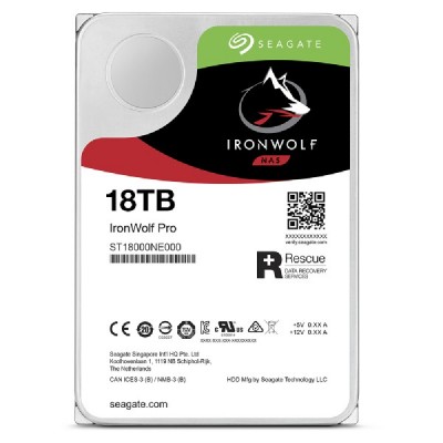 HDD Seagate IronWolf Pro NAS 18 TB CMR SATA 6 Gb s 3,5"